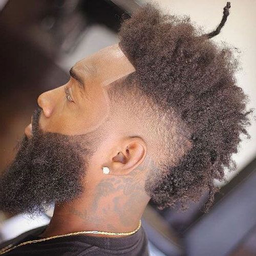 55 Edgy Or Sleek Mohawk Hairstyles For Men – Men Hairstyles World With Regard To Barely There Mohawk Hairstyles (Photo 13 of 25)