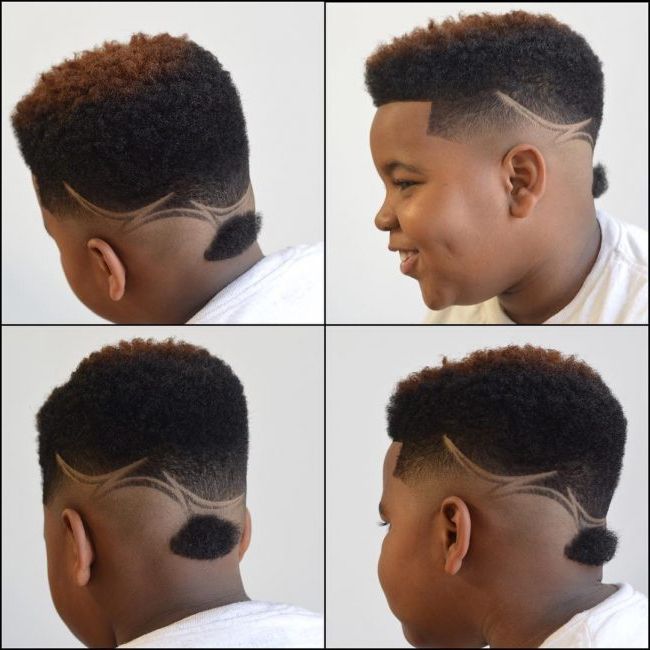 60 Easy Ideas For Black Boy Haircuts – (for 2018 Gentlemen) Regarding Retro Curls Mohawk Hairstyles (Photo 15 of 25)