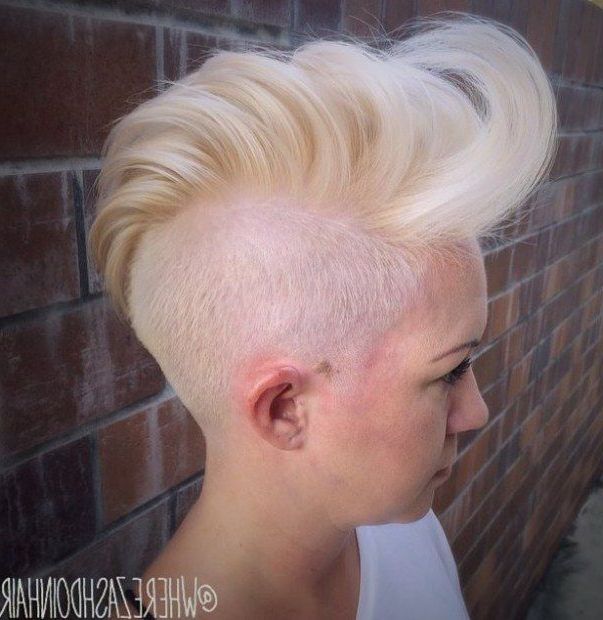 70 Most Gorgeous Mohawk Hairstyles Of Nowadays | Mohawk Hairstyles With Whipped Cream Mohawk Hairstyles (Photo 3 of 25)