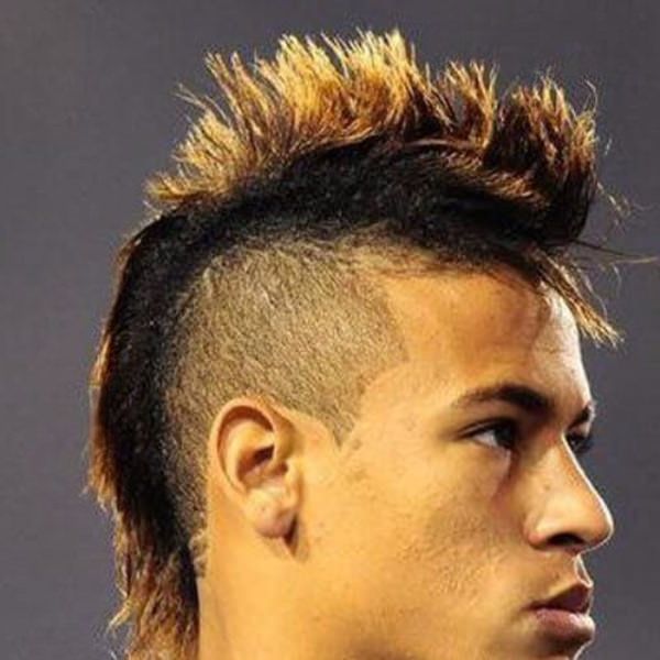 72 Stylish Neymar Haircut To Sport This Year Within Mohawk Haircuts With Blonde Highlights (View 7 of 25)