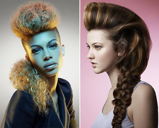 Best Mohawk And Fauxhawk Hairstyles For Women | Fashionisers Throughout Cool Mohawk Updo Hairstyles (View 11 of 25)