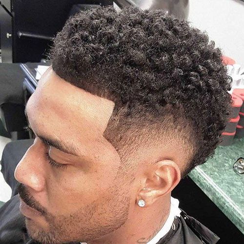Black Men's Mohawk Hairstyles | Black Men Haircuts | Pinterest With Curl–accentuating Mohawk Hairstyles (View 5 of 25)