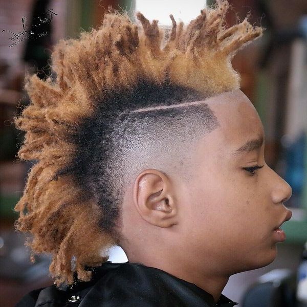 Black Mohawk Hairstyles, African American Mohawk Hairstyles For Men Inside Stunning Silver Mohawk Hairstyles (Photo 9 of 25)