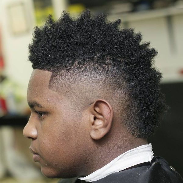 Black Mohawk Hairstyles, African American Mohawk Hairstyles For Men Pertaining To Designed Mohawk Hairstyles (View 8 of 25)