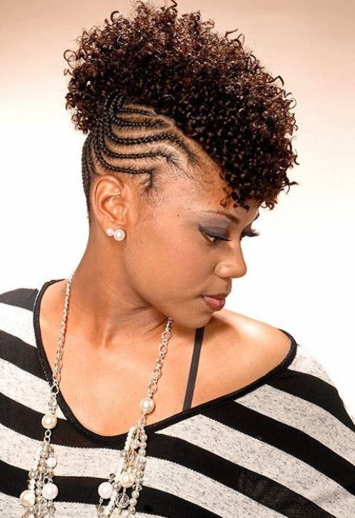 Braided Mohawk Hairstyles On One Side – 10 Gorgeous Braided Mohawk Inside Braided Mohawk Haircuts (Photo 21 of 25)