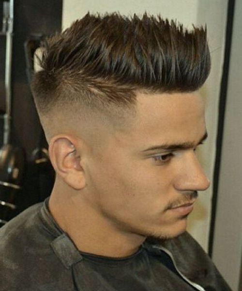 Cool Faux Hawk Spiky Hairstyles For Men 2016 | Haircuts | Pinterest With Spikey Mohawk Hairstyles (View 2 of 25)