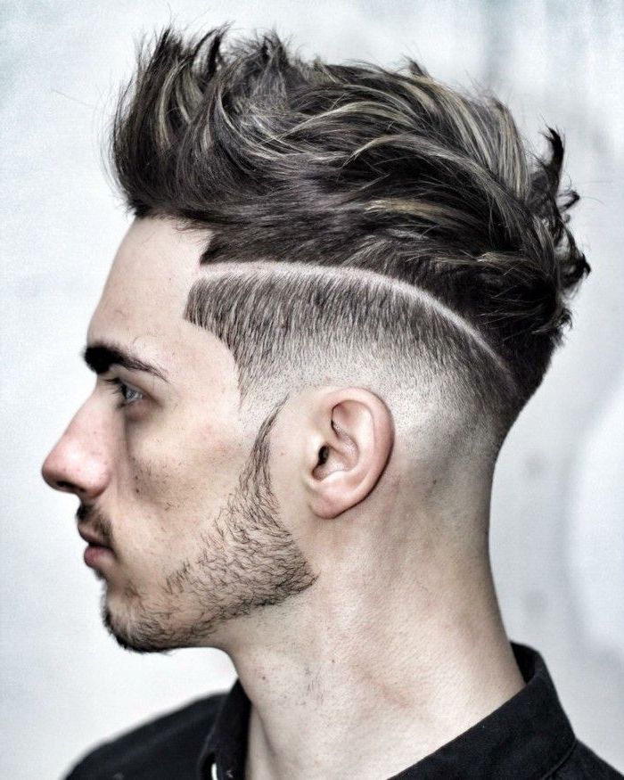 ?1001 + Ideas For Short Haircuts For Men According To Your Face Regarding Platinum Fauxhawk Haircuts (View 11 of 25)