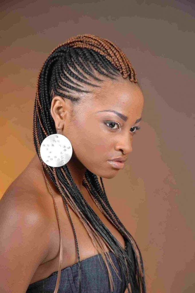 For Black Women With Braids Ideas Pinterest Cornrow Rhpinterestcom Throughout Lavender Braided Mohawk Hairstyles (Photo 22 of 25)