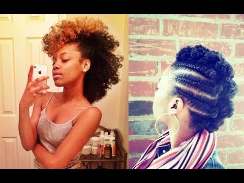 Fun, Fancy & Simple Natural Hair Mohawk Hairstyles – Youtube Pertaining To Quick And Easy Mohawk Hairstyles (View 21 of 25)