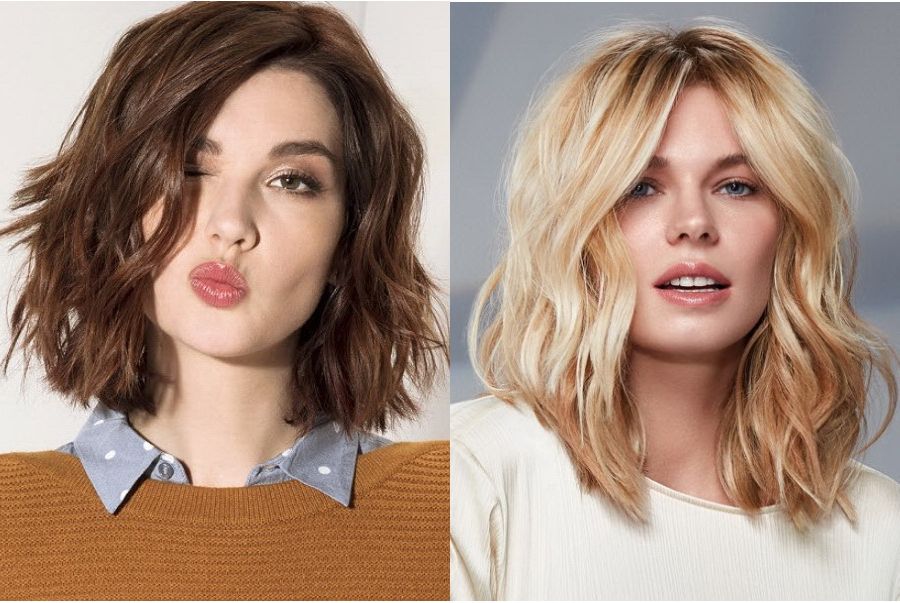 Hairstyles : Medium Layered Wavy Bob Hairstyles 2018 Ideas Layered Within Best And Newest Layered Wavy Lob Hairstyles (Photo 16 of 25)