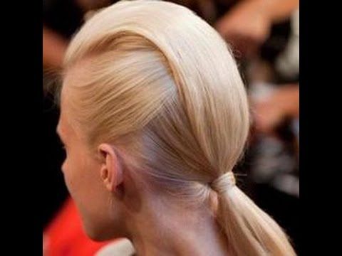 How To Create: Faux Hawk Ponytail With Long Hair In Seconds – Youtube Inside Two Trick Ponytail Faux Hawk Hairstyles (View 13 of 25)