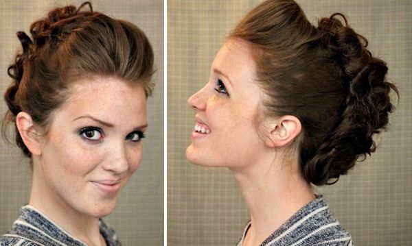 How To Style A Faux Hawk Updo | Fashionisers Pertaining To Unique Updo Faux Hawk Hairstyles (Photo 7 of 25)
