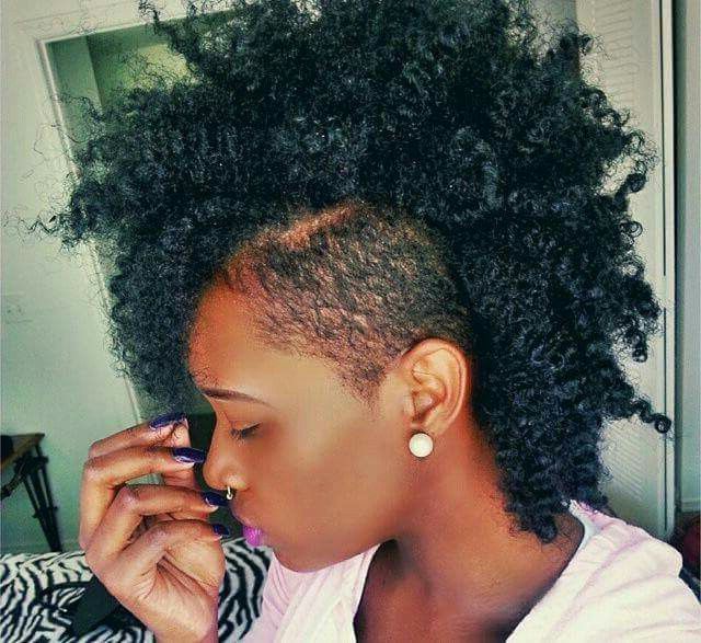 Love This Tapered Mohawk! #hawte | Hairstyles/hair Products Inside Voluminous Tapered Hawk Hairstyles (Photo 17 of 25)