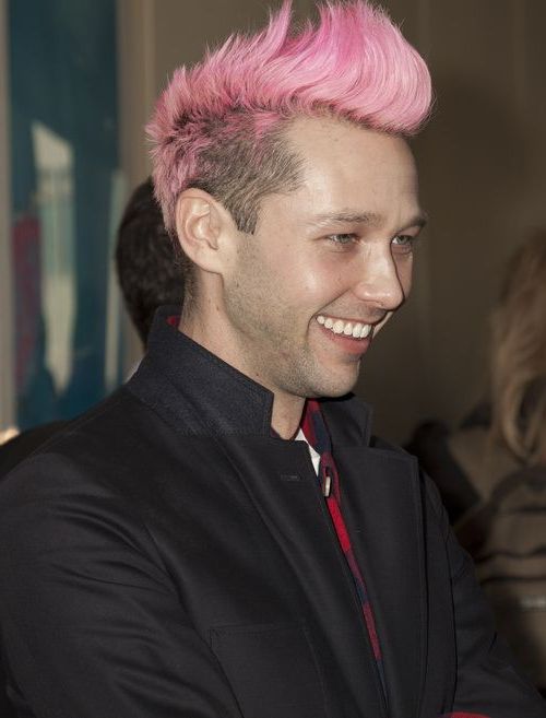 Men`s Undercut With Pink Mohawk | Men's Hair | Undercut Hairstyles Pertaining To Hot Pink Fire Mohawk Hairstyles (Photo 10 of 25)