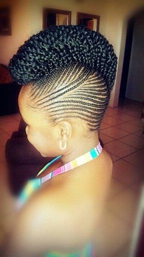 Mohawk | All Natural Woman | Pinterest | Mohawks, Hair Style And Natural For Braided Tower Mohawk Hairstyles (View 3 of 25)
