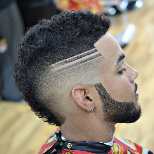 Mohawk Fade Haircut 2019 | Men's Haircuts + Hairstyles 2019 Inside Mohawks Hairstyles With Curls And Design (Photo 24 of 25)