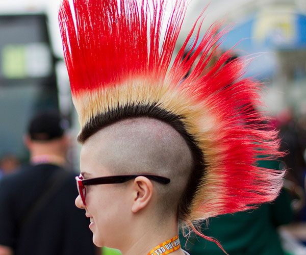 Mohawk Hairstyles – 40 Staggering Collections | Slodive Throughout Unique Color Mohawk Hairstyles (Photo 5 of 25)