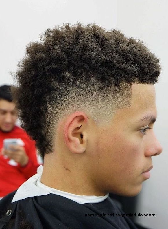 Mohawk Hairstyles For Black Men Haircuts For Men With Curly Hair Regarding Curly Haired Mohawk Hairstyles (Photo 17 of 25)