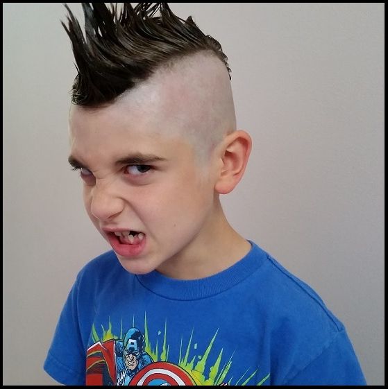 My Child Performer Wants To Get A Mohawk And Dye His Hair Blue Throughout Funky Pink Mohawk Hairstyles (View 20 of 25)