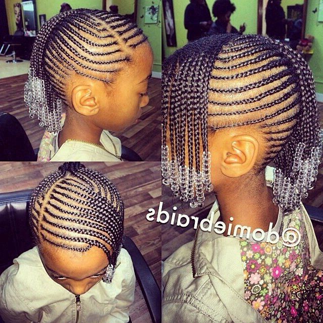 Nice And Neat Braiding | Cornrows & Mohawks | Pinterest | Hair Inside Small Braids Mohawk Hairstyles (View 10 of 25)
