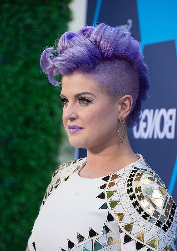 Pinallison Hunt On Hair Color/cut | Pinterest | Hair Dye, Short Regarding Purple Rain Lady Mohawk Hairstyles (Photo 7 of 25)