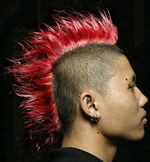 Sleeping With A Mohawk Haircut | Thriftyfun With Regard To Gelled Mohawk Hairstyles (Photo 9 of 25)