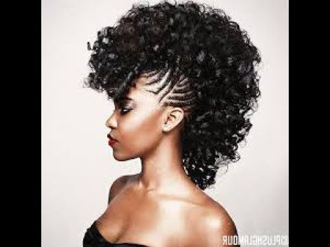 Top 20 Mohawk Hairstyles For Black Women!!!! A Must See – Youtube Pertaining To Black Mohawk Hairstyles (View 13 of 25)