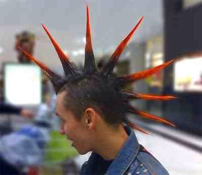 Two Tone Individual Spiked Mohawk | Hair | Hair, Mohawk Hairstyles Inside Soft Spiked Mohawk Hairstyles (View 3 of 25)