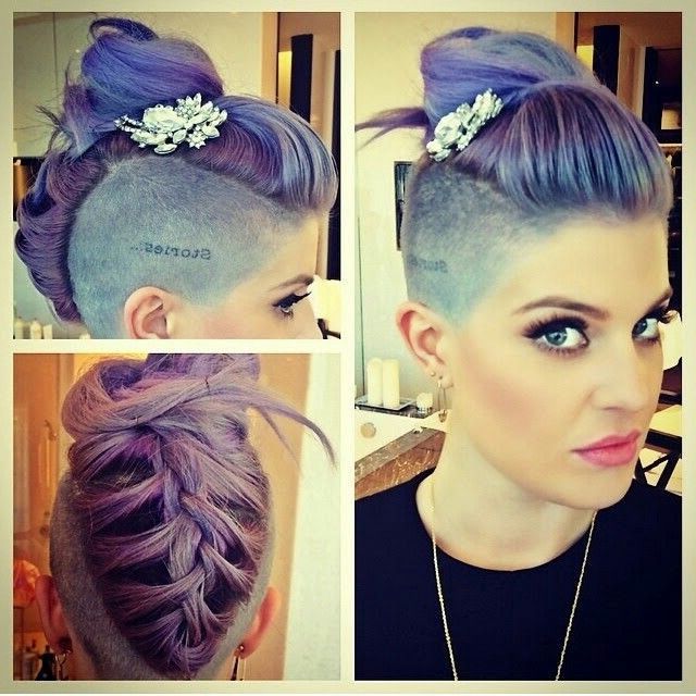 Undercut Updo – Google Search | Fairest Of Them All | Hair Styles With Purple Rain Lady Mohawk Hairstyles (Photo 13 of 25)