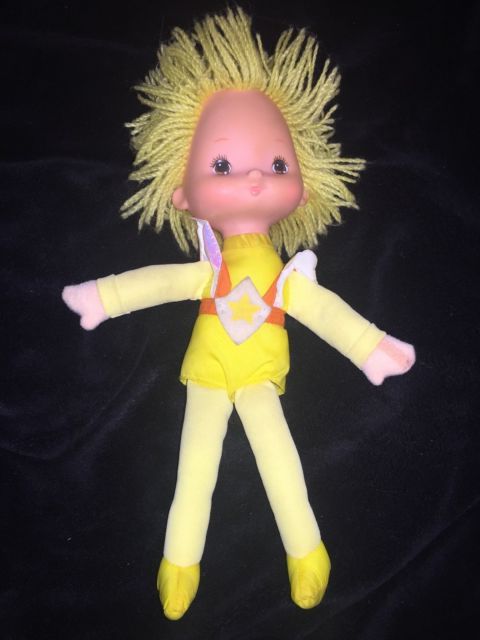 Vintage Rainbow Brite Canary Yellow 1983 Hallmark Jointed Poseable With Regard To Rainbow Bright Mohawk Hairstyles (Photo 21 of 25)