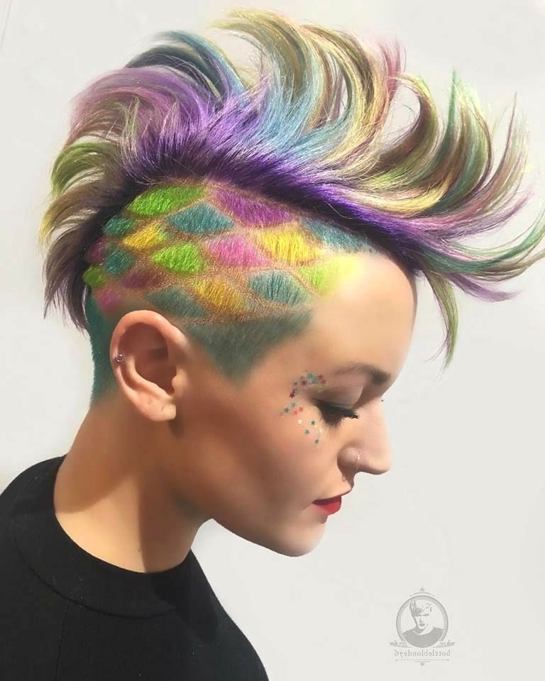 What Do You Think Of This Cut And Color? | Hairstyles 4 Queens For Work Of Art Mohawk Hairstyles (View 3 of 25)