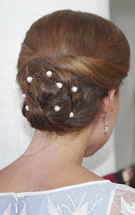 11 Times Kate Middleton Gave Us Wedding Hair Inspiration – Photo Pertaining To Chignon Wedding Hairstyles With Pinned Up Embellishment (View 16 of 25)