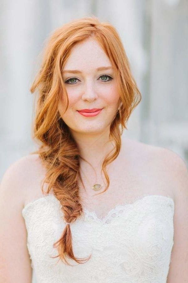 13 Braided Hairstyles For Your Summer Wedding | Wedding Hairstyles With Simple Laid Back Wedding Hairstyles (View 18 of 25)
