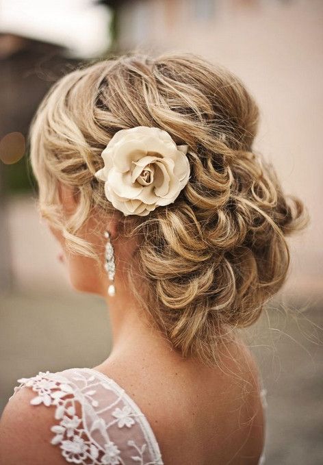 15 Glamorous Wedding Updos | Pretty Designs | Glitz N Dirt Within Wedding Updos With Bow Design (View 22 of 25)