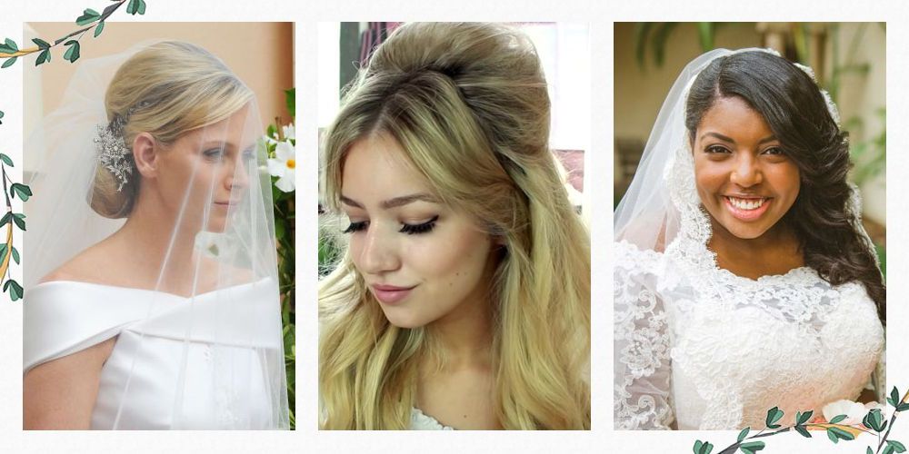 16 Best Wedding Hairstyles For Short And Long Hair 2018 – Romantic In Short Length Hairstyles Appear Longer For Wedding (View 23 of 25)