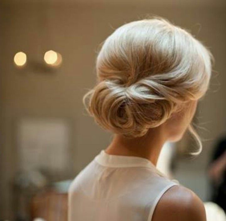 17 Simple But Beautiful Wedding Hairstyles 2019 | Lookin Good For Chic And Sophisticated Chignon Hairstyles For Wedding (View 2 of 25)