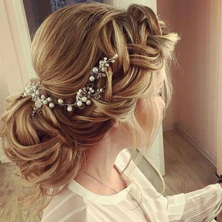 20+ Wedding Updo Haircut Ideas, Designs | Hairstyles | Design Trends With Regard To Wedding Updos With Bow Design (View 14 of 25)