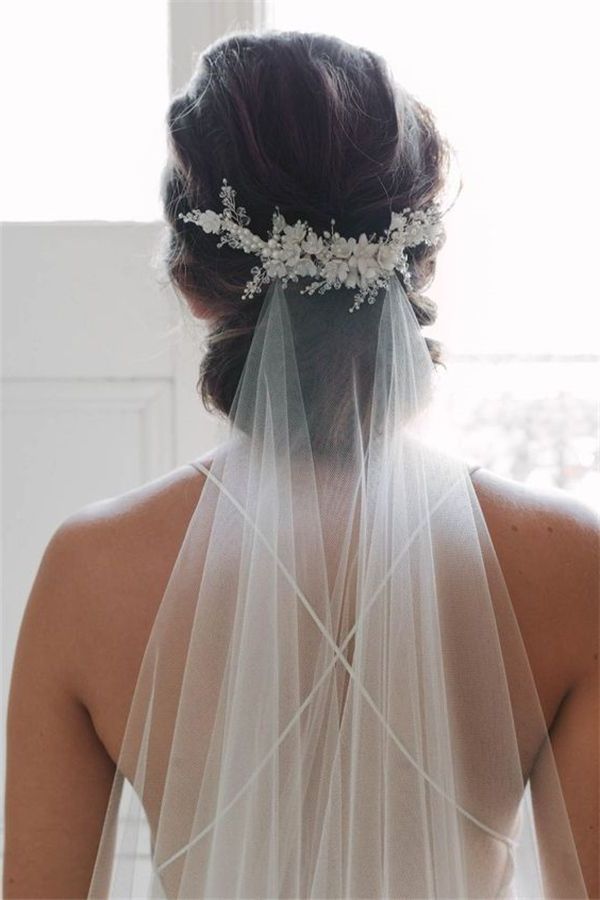 21 Wedding Veils You Will Fall In Love With | Wedding Veils | Pinterest Regarding Veiled Bump Bridal Hairstyles With Waves (View 12 of 25)