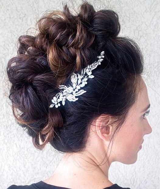 23 Faux Hawk Hairstyles For Women | Euroleft Pertaining To Formal Faux Hawk Bridal Updos (View 24 of 25)