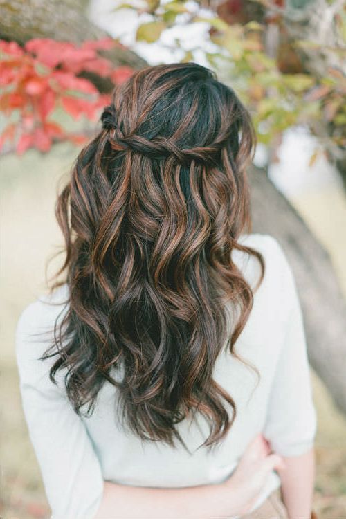 24 Gorgeous Wedding Hairstyles For Long Hair In 2019 For Large Curl Updos For Brides (View 23 of 25)