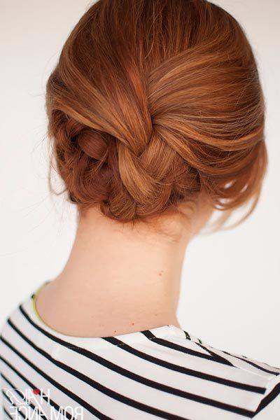 25 Easy Wedding Hairstyles You Can Diy | Bridalguide Inside Chic And Sophisticated Chignon Hairstyles For Wedding (View 4 of 25)