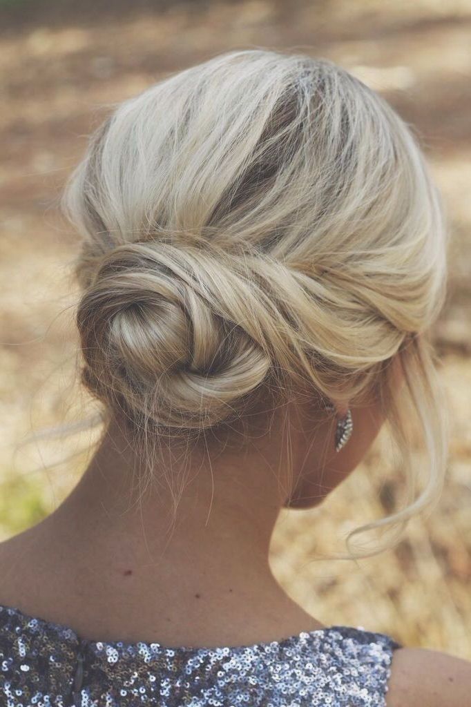 39 Elegant Updo Hairstyles For Beautiful Brides | Hair | Pinterest With Regard To Chic And Sophisticated Chignon Hairstyles For Wedding (View 1 of 25)