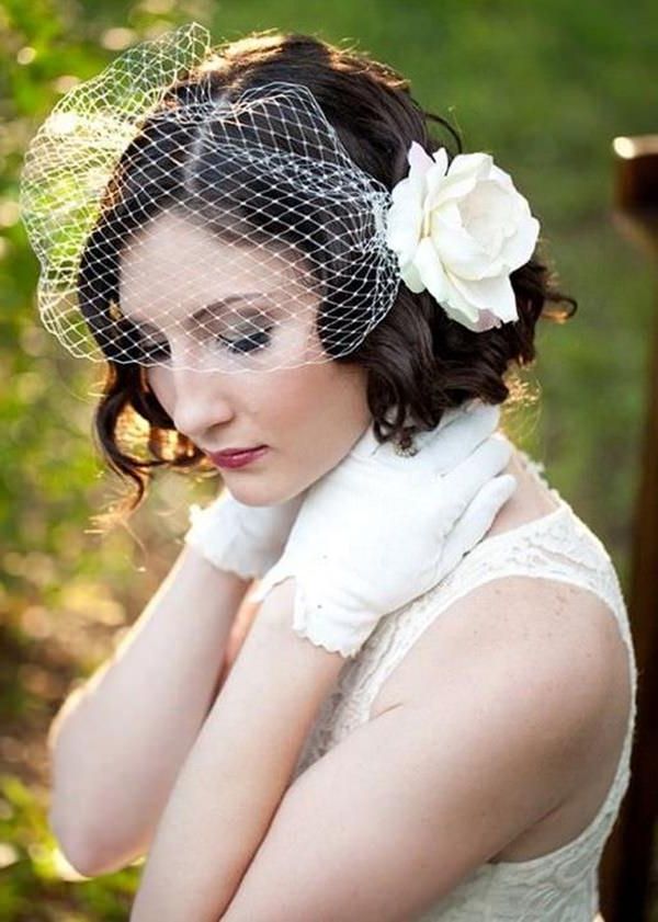 40 Of The Most Amazing Wedding Hairstyles For Your Big Day For Veiled Bump Bridal Hairstyles With Waves (View 16 of 25)