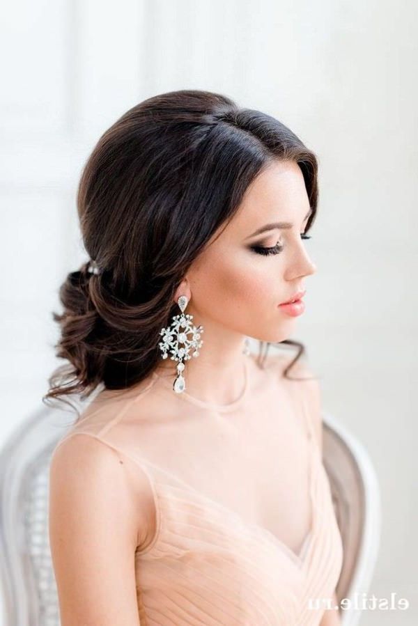 40 Of The Most Amazing Wedding Hairstyles For Your Big Day Throughout Veiled Bump Bridal Hairstyles With Waves (View 13 of 25)