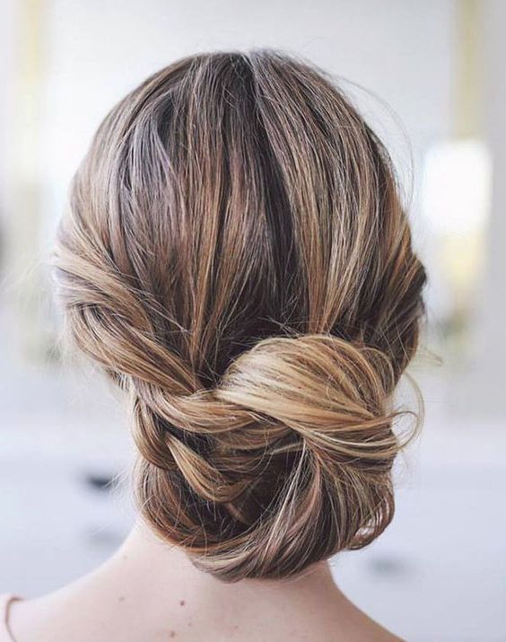 45 Most Romantic Wedding Hairstyles For Long Hair – Hi Miss Puff Pertaining To Twisted Side Updo Hairstyles For Wedding (View 9 of 25)