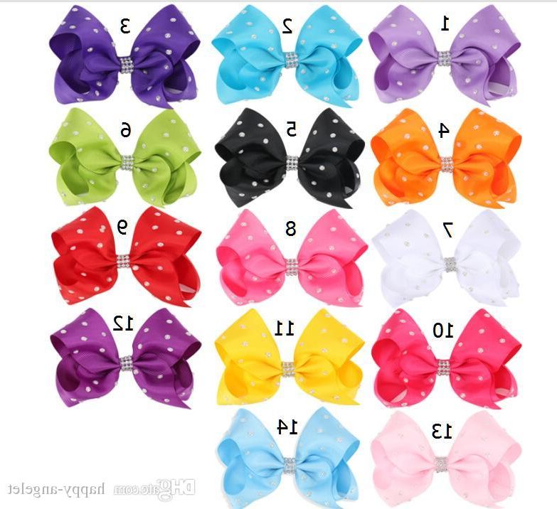 5 Latest Pearl Hair Bows Clips With Rhinestone Center Kids Ponytail With Ponytail Bridal Hairstyles With Headband And Bow (View 16 of 25)