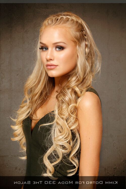 50 Party Hairstyles That Are Fun & Chic For 2019 In Blonde And Bubbly Hairstyles For Wedding (View 17 of 25)