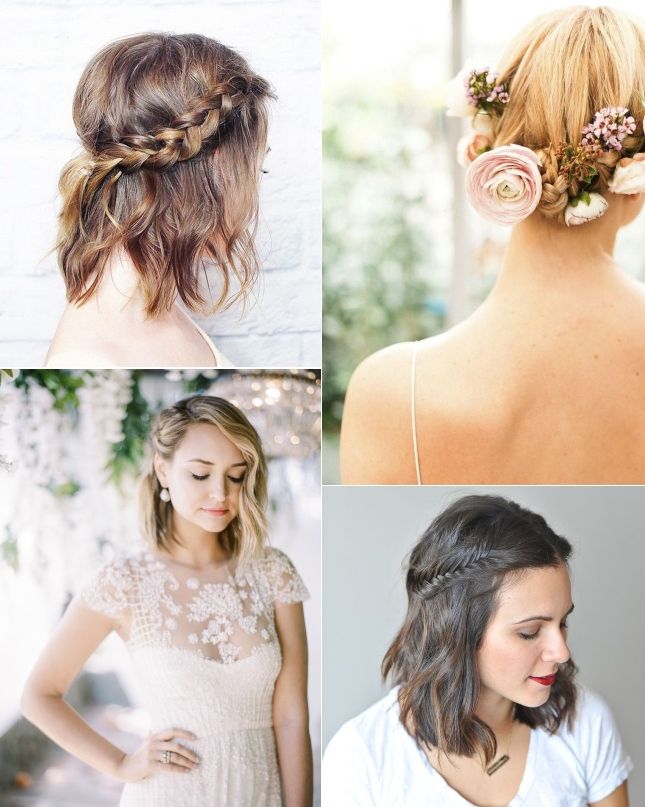 9 Short Wedding Hairstyles For Brides With Short Hair | Confetti (View 21 of 25)