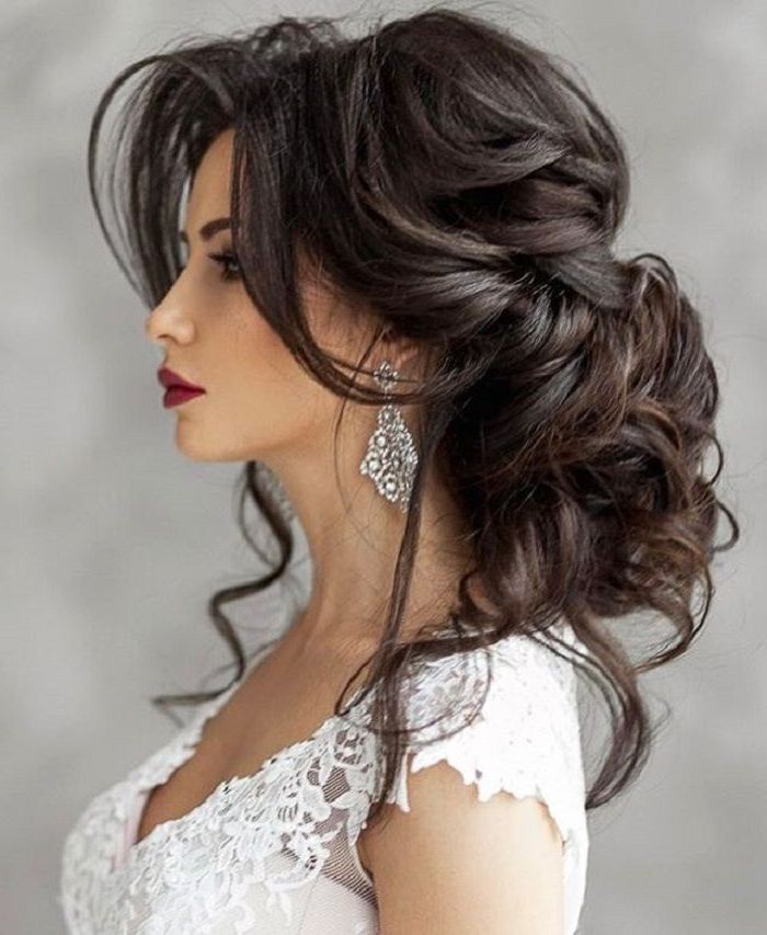 Beautiful Wedding Hairstyle For Long Hair Perfect For Any Wedding With Short Length Hairstyles Appear Longer For Wedding (View 1 of 25)