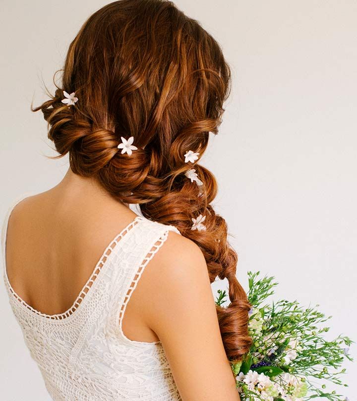 Best Indian Wedding Hairstyles For Christian Brides – Our Top 11 Pertaining To Retro Wedding Hair Updos With Small Bouffant (View 25 of 25)